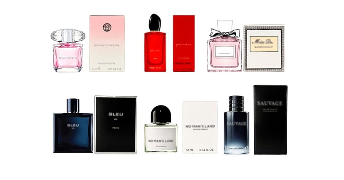 Dirstic 6‑Piece Miniatures Travel Set Dirstic 6‑Piece Miniatures Travel Set, Best floral perfume mini gift sets under $50