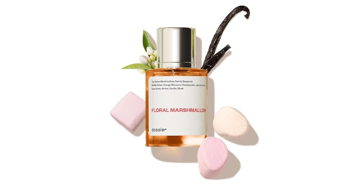 Dossier – Floral Marshmallow Dossier – Floral Marshmallow, affordable vegan perfumes for sensitive skin