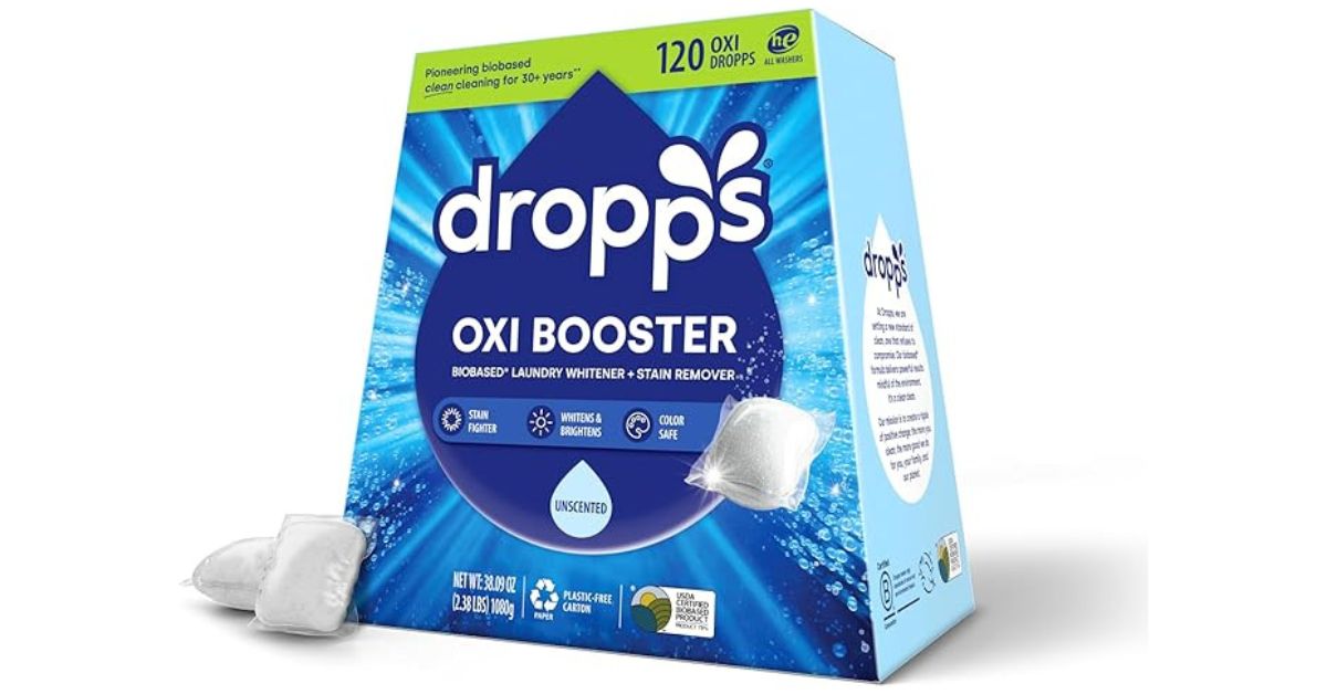 Dropps Oxi Booster Pods Dropps Oxi Booster Pods, laundry scent booster