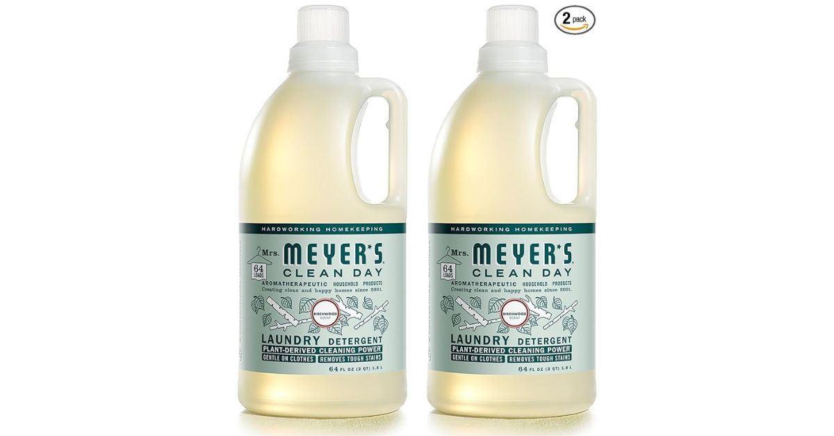 MRS. MEYER’S CLEAN DAY Laundry Detergent, Birchwood MRS. MEYER’S CLEAN DAY Laundry Detergent, Birchwood, high-end laundry detergents