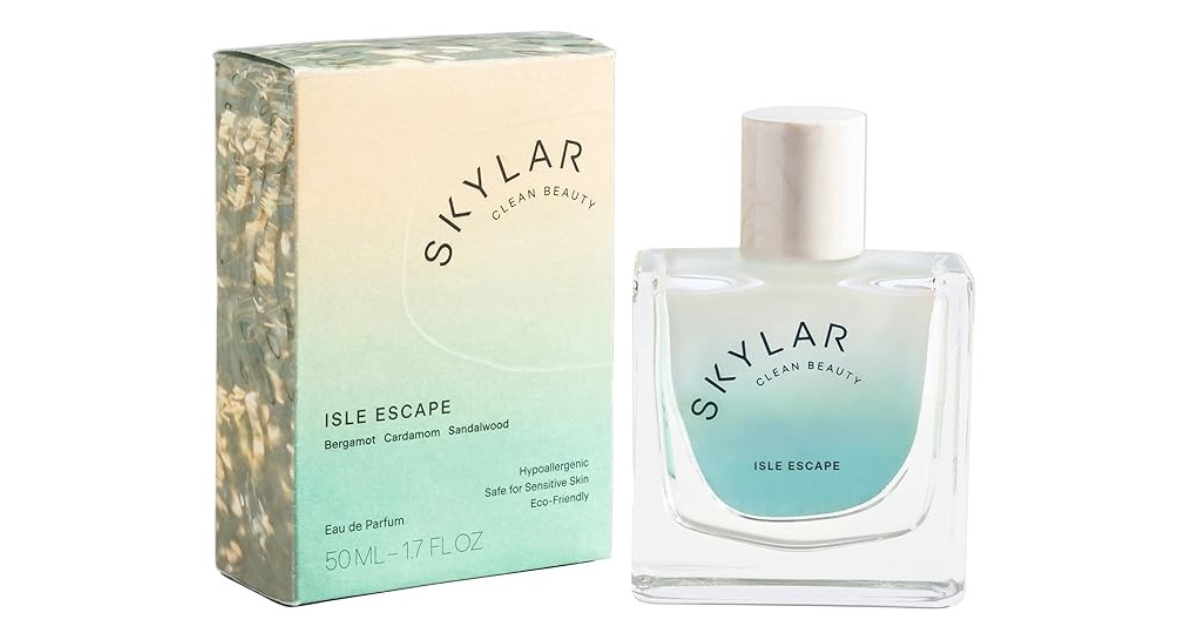 Skylar – Isle Escape Eau de Parfum Skylar – Isle Escape Eau de Parfum, affordable vegan perfumes for sensitive skin