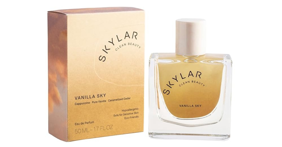 Skylar – Vanilla Sky Eau de Parfum Skylar – Vanilla Sky Eau de Parfum, affordable vegan perfumes for sensitive skin