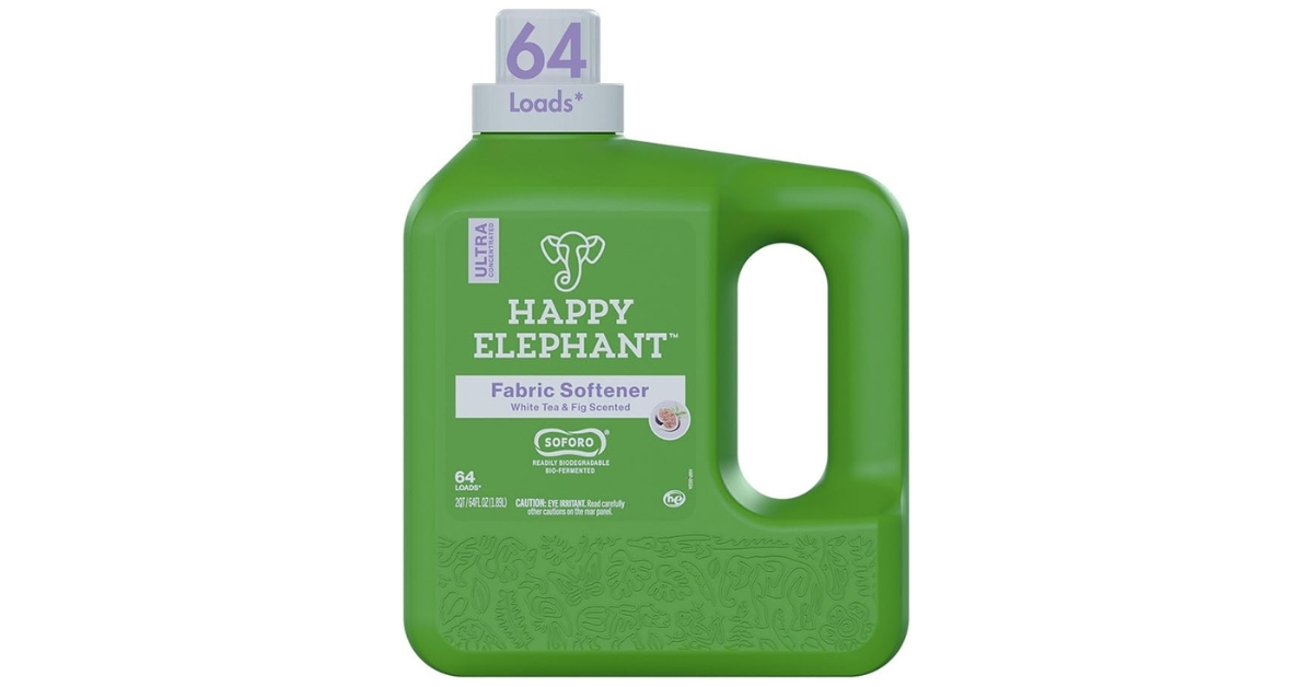 Happy Elephant Fabric Softener