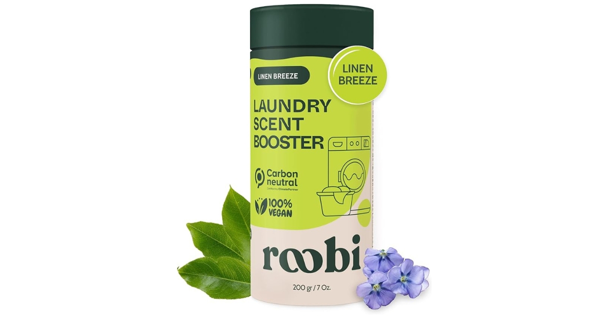 Roobi Sustainable Laundry Scent Booster Beads, laundry beads