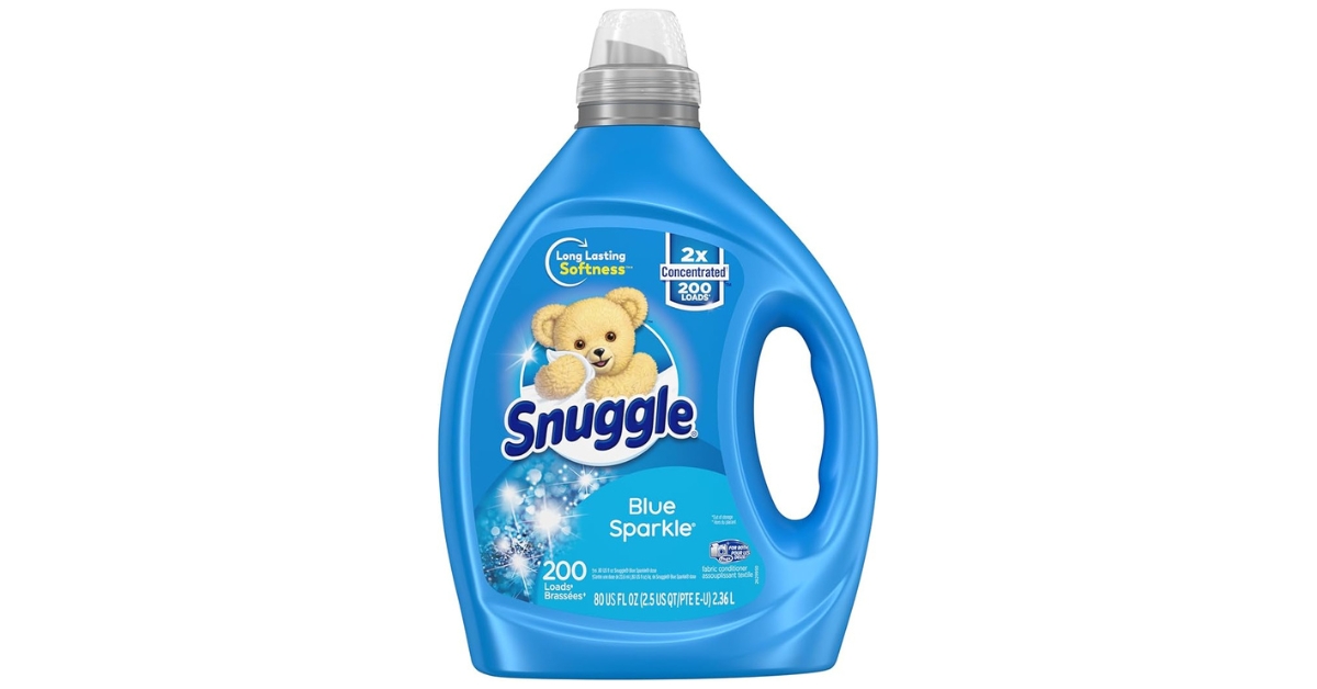 Snuggle Blue Sparkle Liquid Fabric Softener