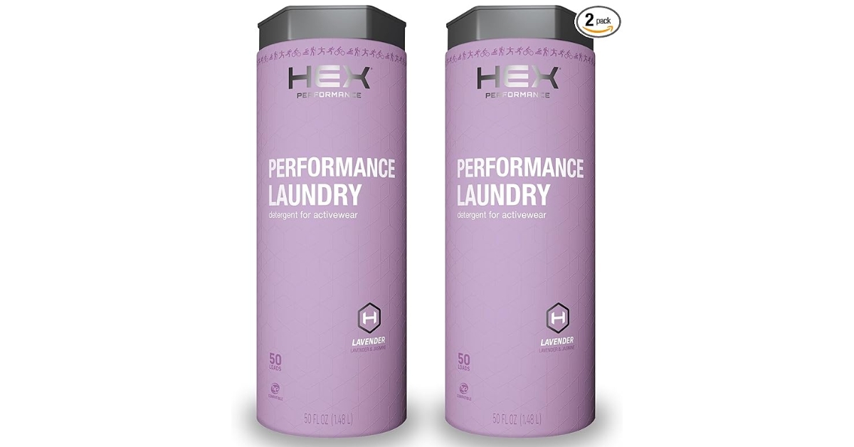 HEX Performance Laundry Detergent, how to remove odor from clothes