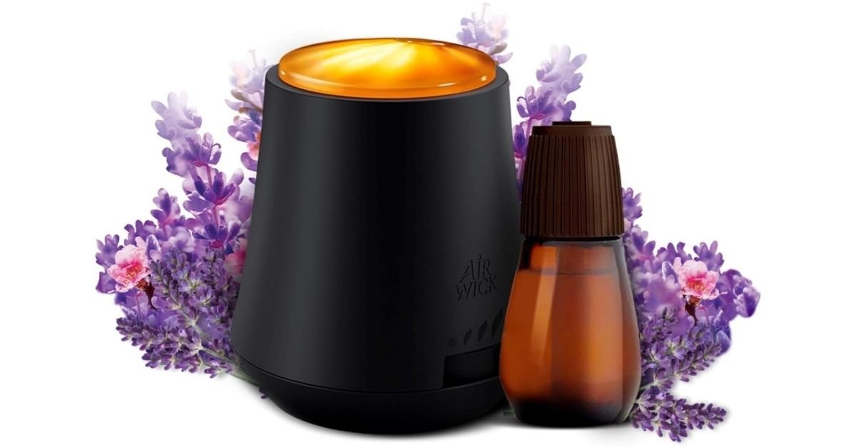 Air Wick Essential Mist Starter Kit, best essential oil diffusers for beginners