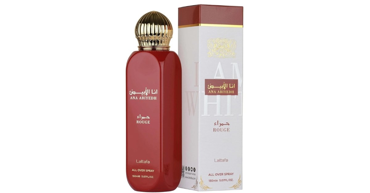 Lattafa Ana Abiyedh Rouge, best perfume dupes