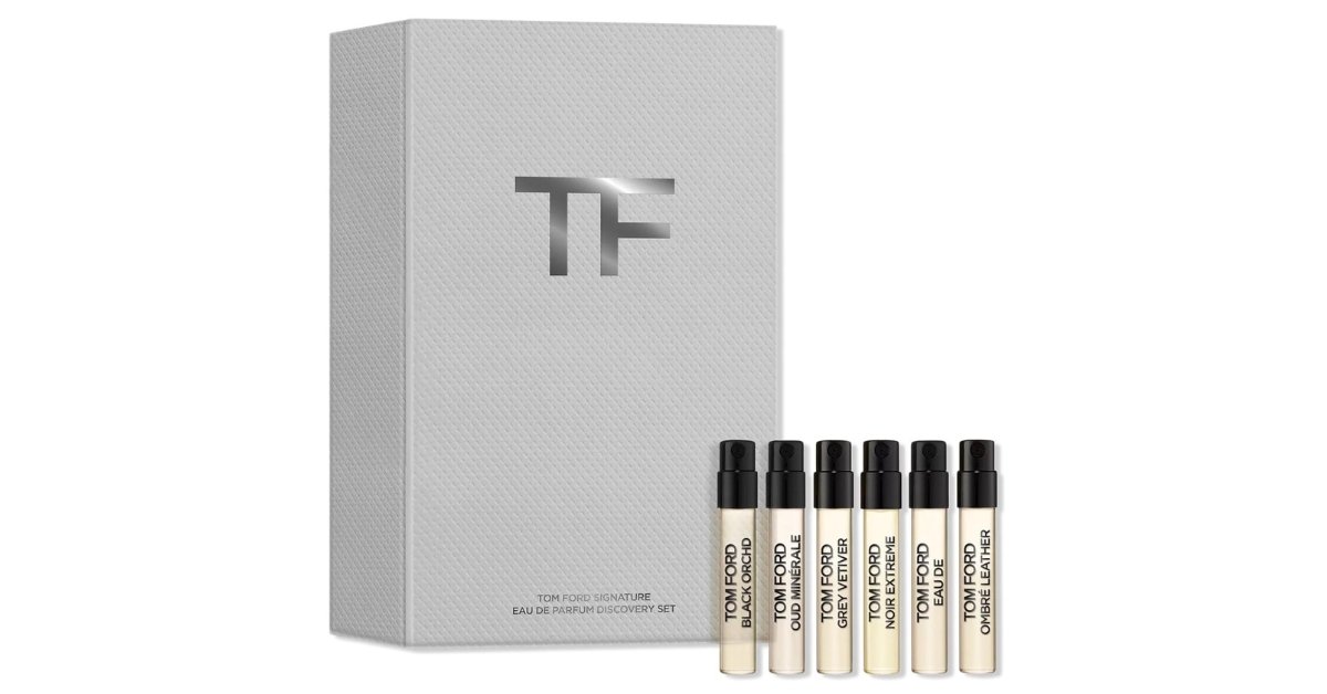 Tom Ford Private Blend Discovery Set, best perfume sampler kits