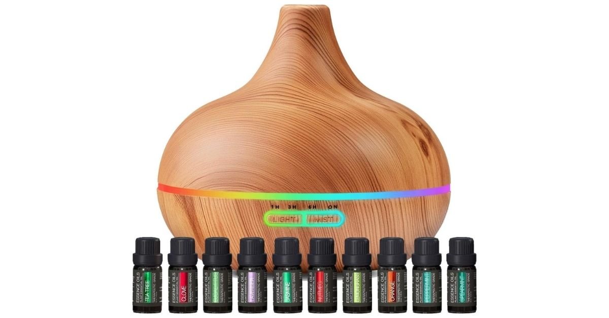Ultimate Aromatherapy Diffuser and Essential Oil Set, best essential oil diffusers for beginners