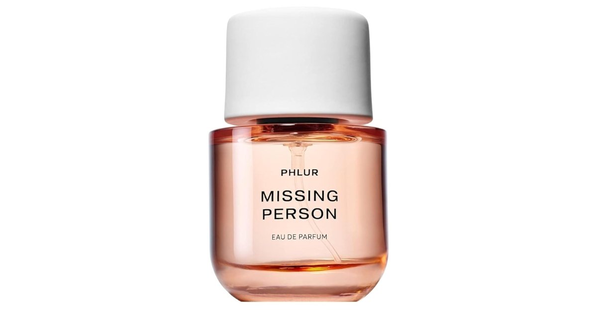 PHLUR Missing Person EDP, best vegan perfumes